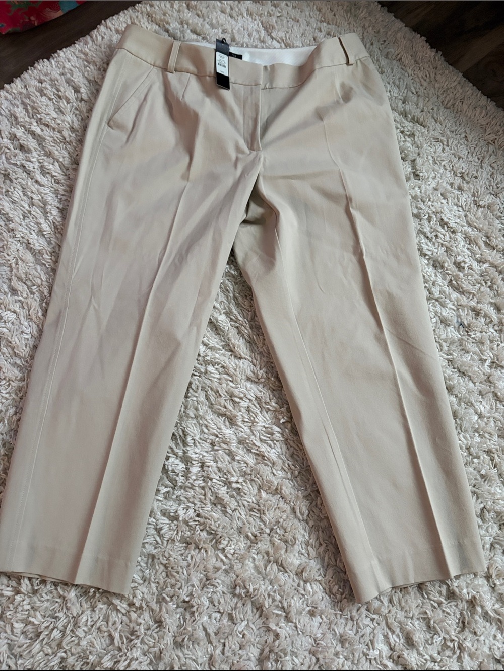 Talbots Classic Khaki Straight-Leg Chinos